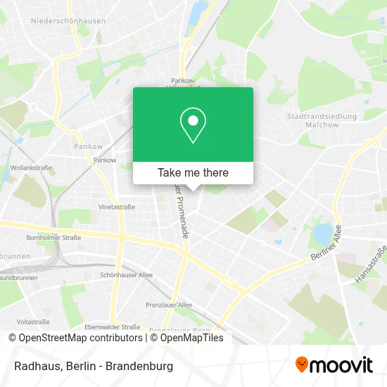 Radhaus map