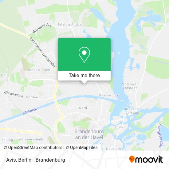 Avis map