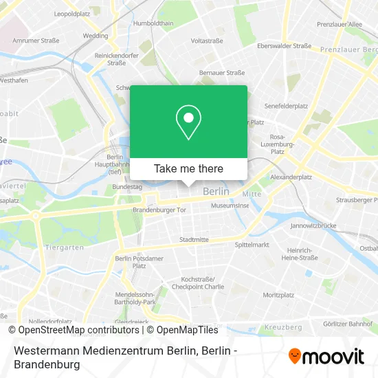 Westermann Medienzentrum Berlin map