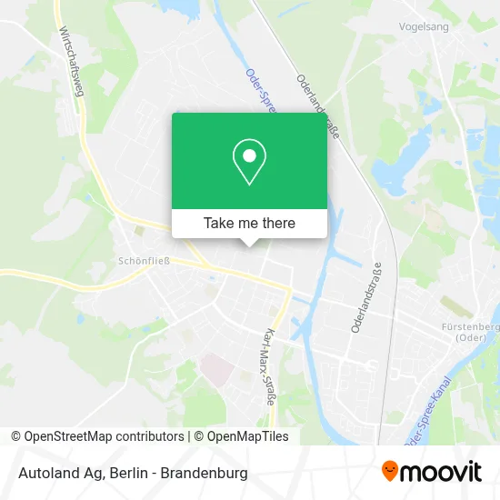 Autoland Ag map