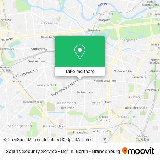Solaris Security Service - Berlin map
