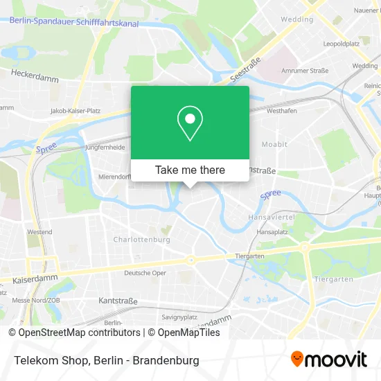 Telekom Shop map