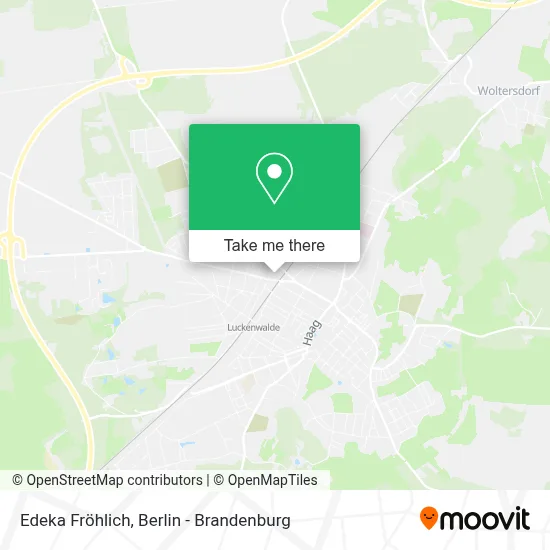 Edeka Fröhlich map