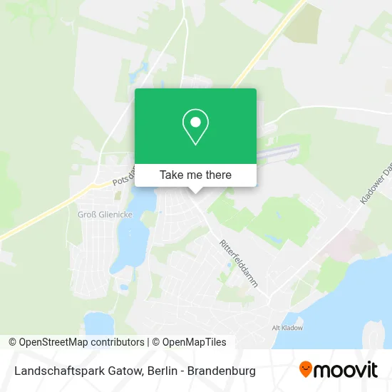 Landschaftspark Gatow map