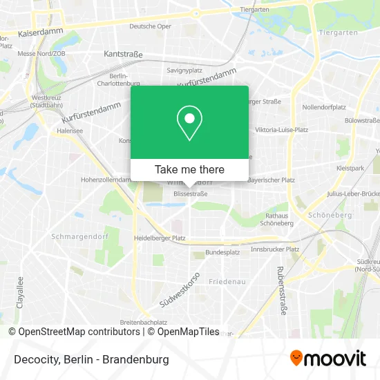 Decocity map