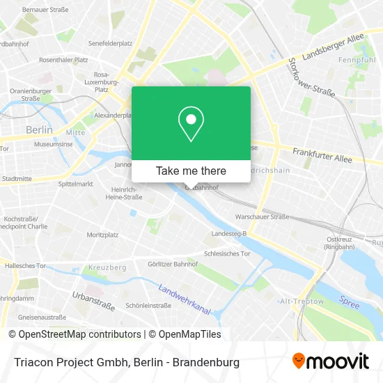 Triacon Project Gmbh map
