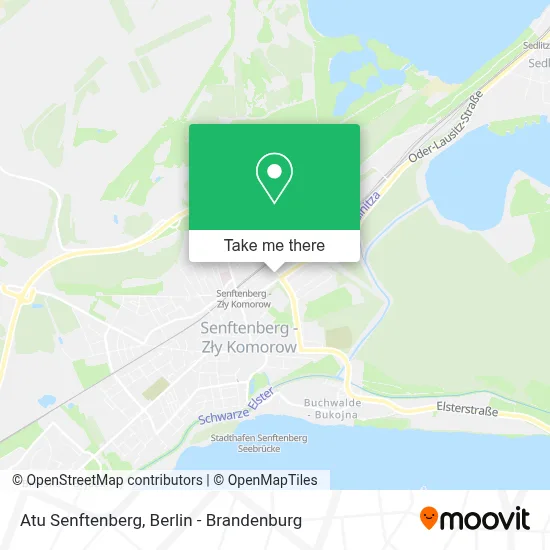Atu Senftenberg map