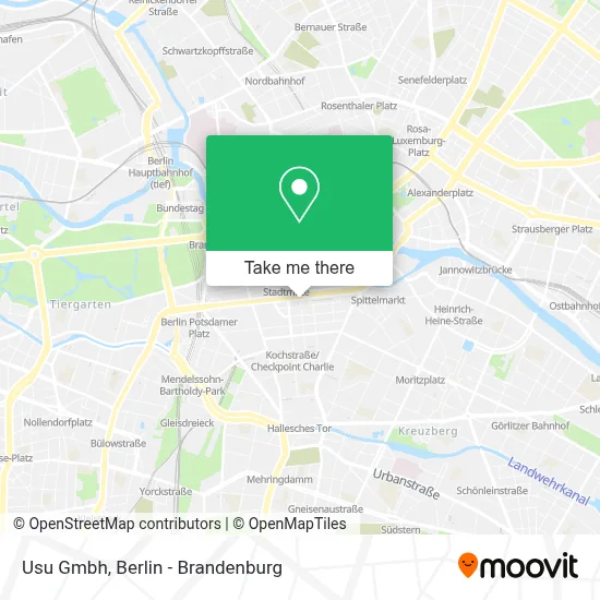 Usu Gmbh map