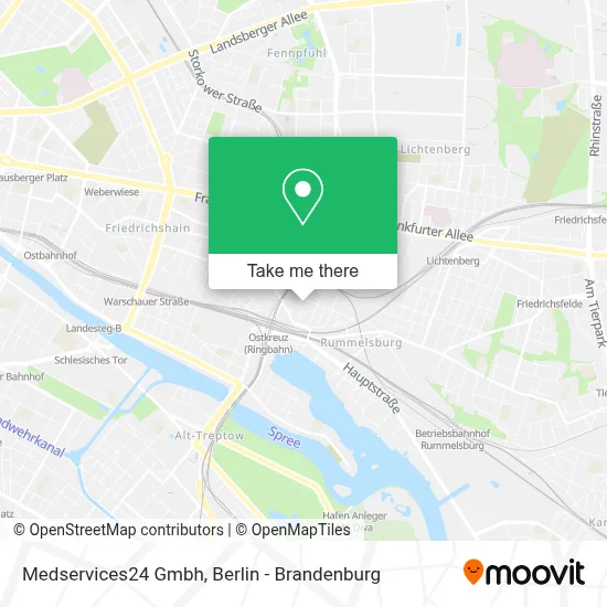 Medservices24 Gmbh map