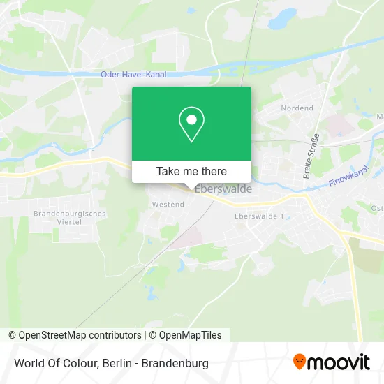 World Of Colour map