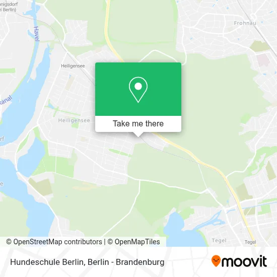 Hundeschule Berlin map