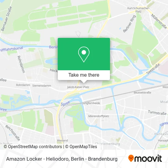 Amazon Locker - Heliodoro map