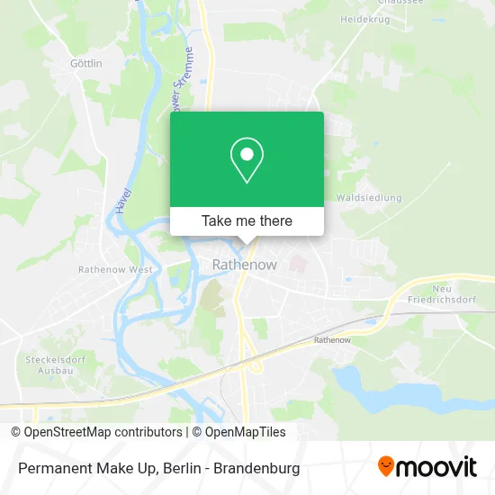 Permanent Make Up map