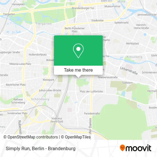Simply Run map
