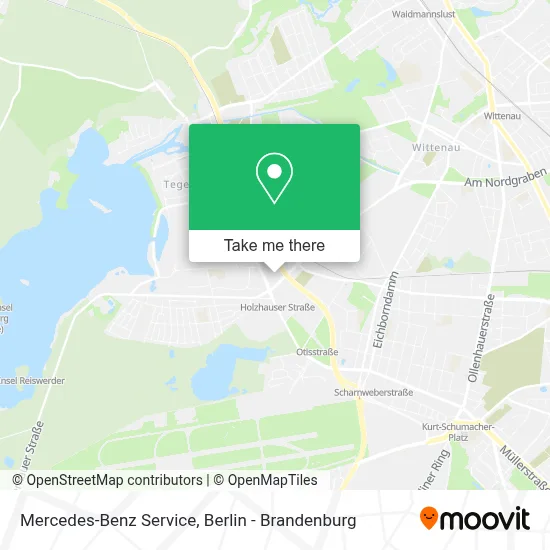 Mercedes-Benz Service map