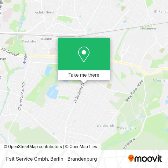 Fsit Service Gmbh map