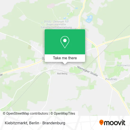 Kiebitzmarkt map