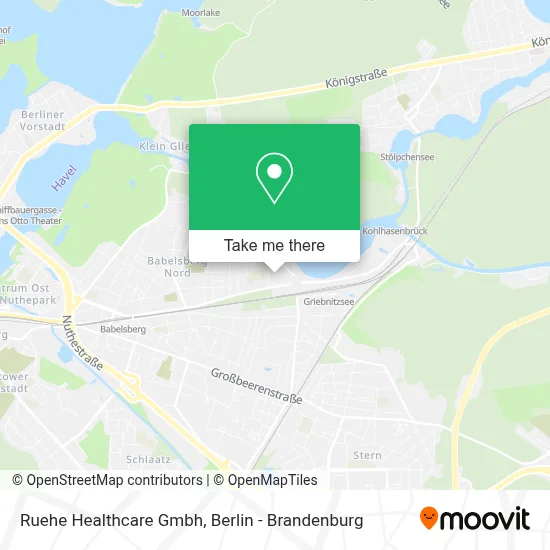 Ruehe Healthcare Gmbh map