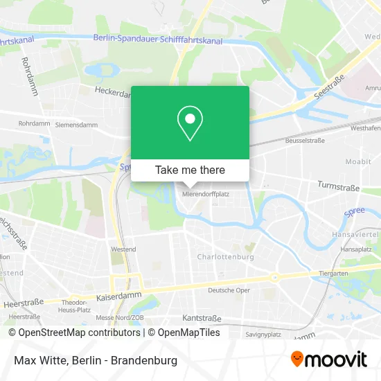 Max Witte map