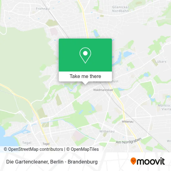 Die Gartencleaner map