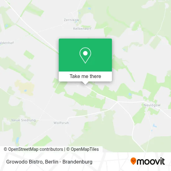 Growodo Bistro map