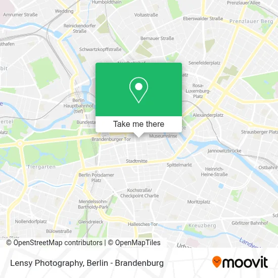 Lensy Photography map