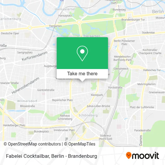Fabelei Cocktailbar map