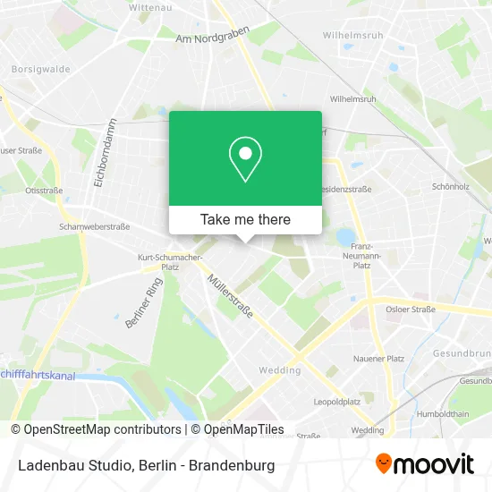 Ladenbau Studio map