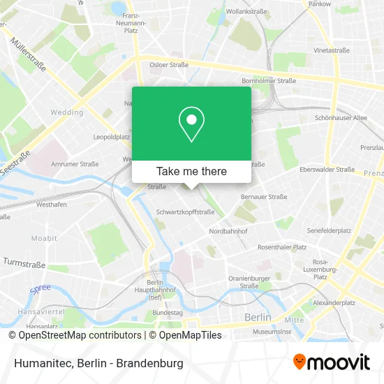 Humanitec map