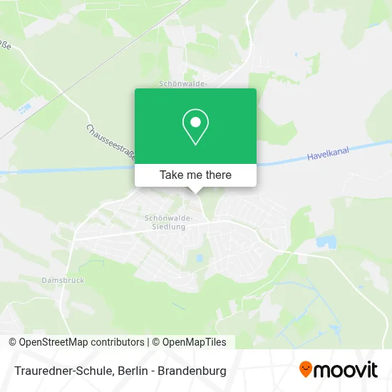 Trauredner-Schule map