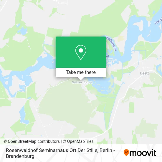 Rosenwaldhof Seminarhaus Ort Der Stille map