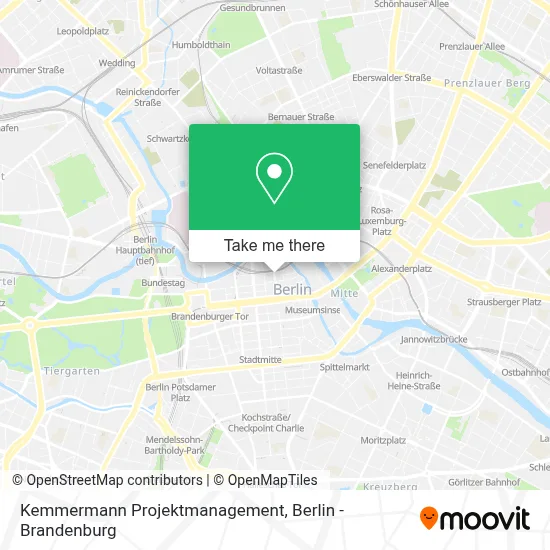 Kemmermann Projektmanagement map