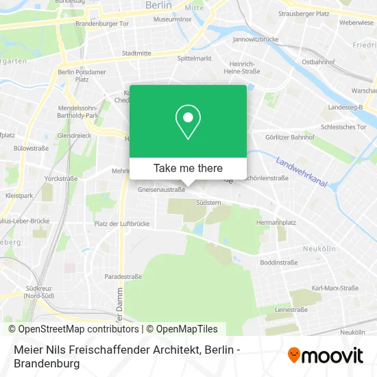 Meier Nils Freischaffender Architekt map