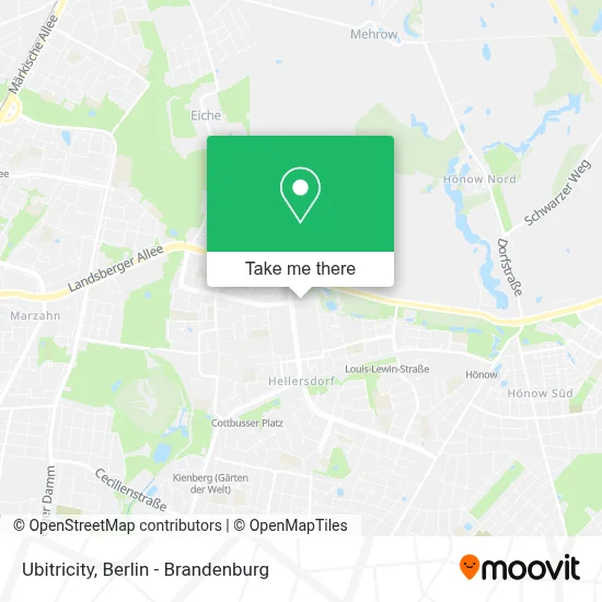Ubitricity map