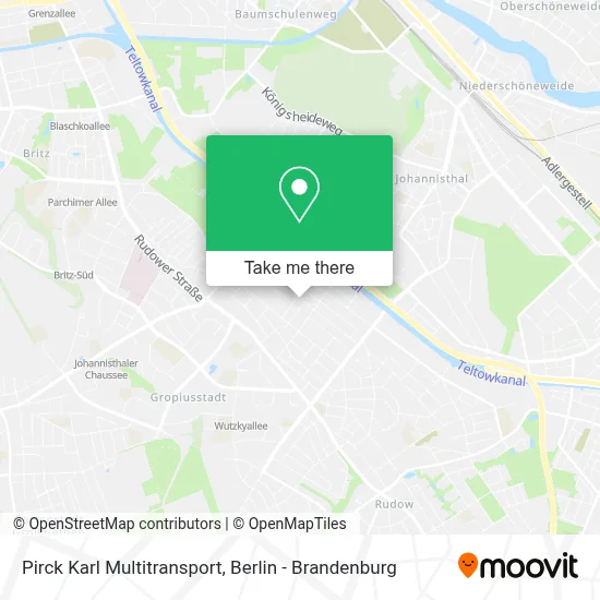 Pirck Karl Multitransport map