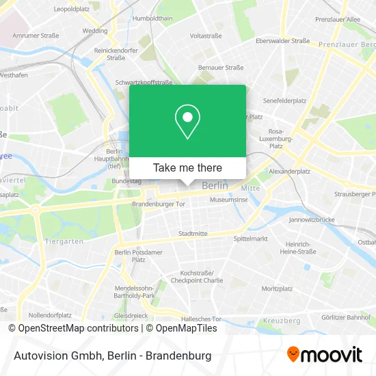 Autovision Gmbh map