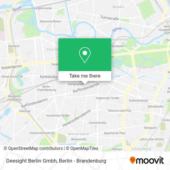 Deesight Berlin Gmbh map