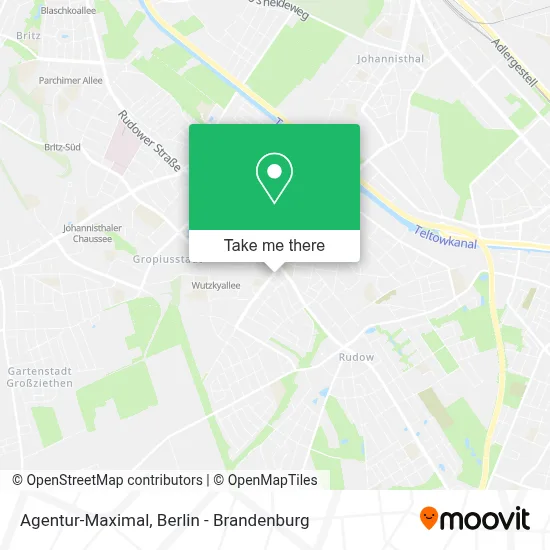 Agentur-Maximal map