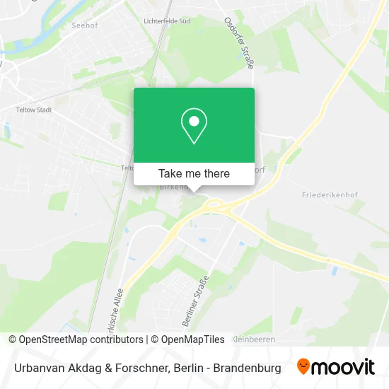 Urbanvan Akdag & Forschner map