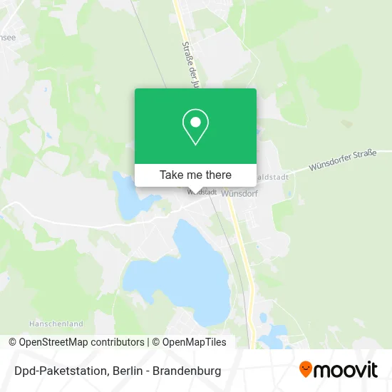 Dpd-Paketstation map