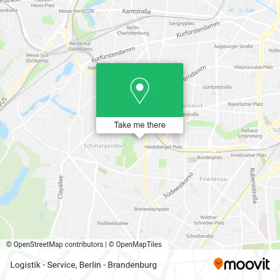 Logistik - Service map