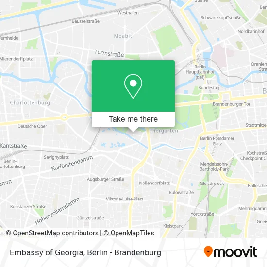 Embassy Of Georgia map