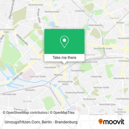 Umzugsfritzen.Com map