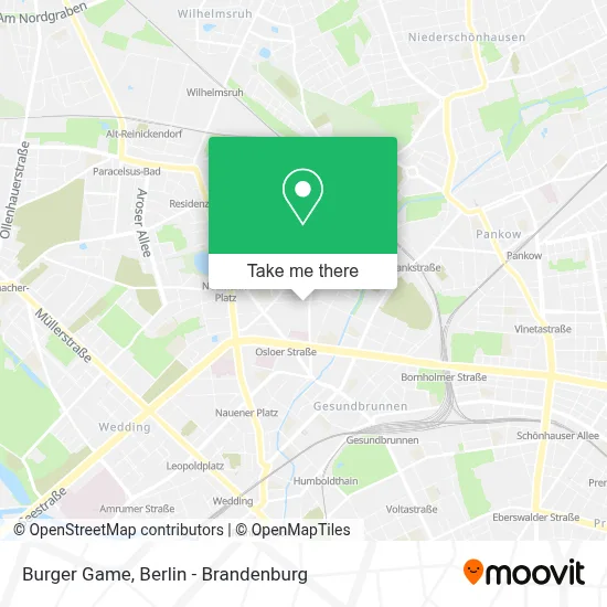 Burger Game map