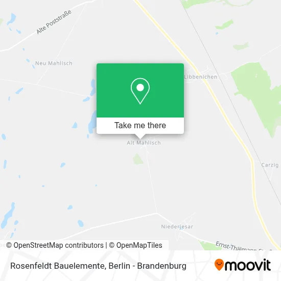Rosenfeldt Bauelemente map