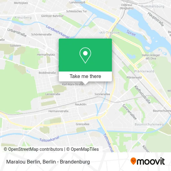 Maralou Berlin map