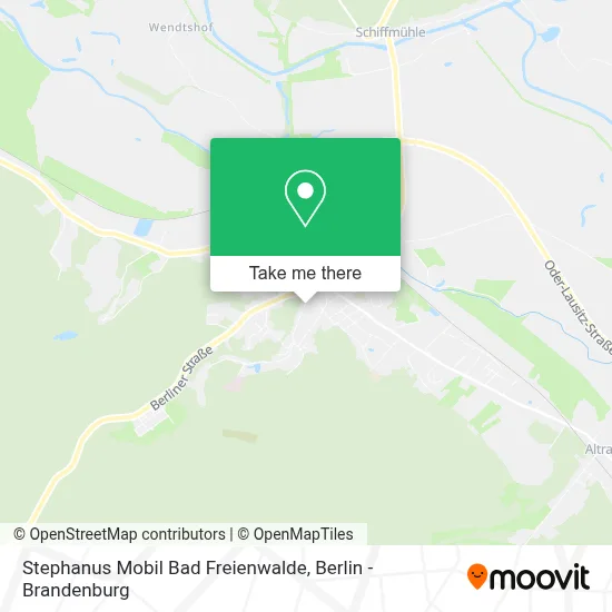 Stephanus Mobil Bad Freienwalde map