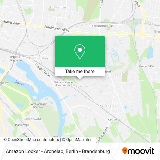Amazon Locker - Archelao map