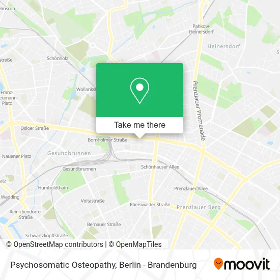 Psychosomatic Osteopathy map