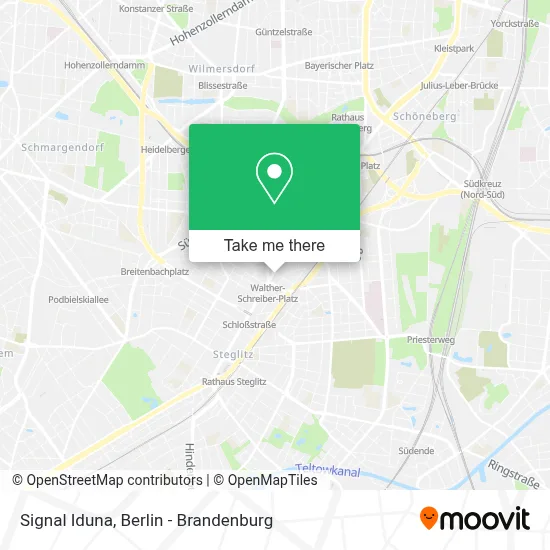 Signal Iduna map